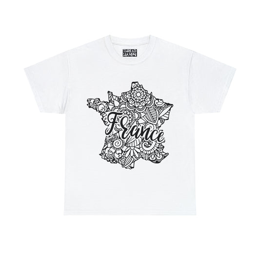 France - Unisex Heavy Cotton Tee